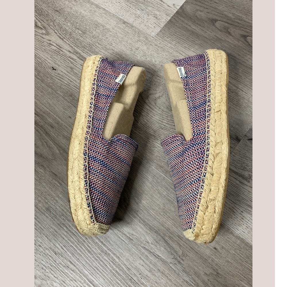 Saludos Multicolor Canvas Espadrille Sz 9 - Picture 5 of 7